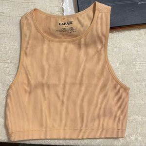 Garage crop top